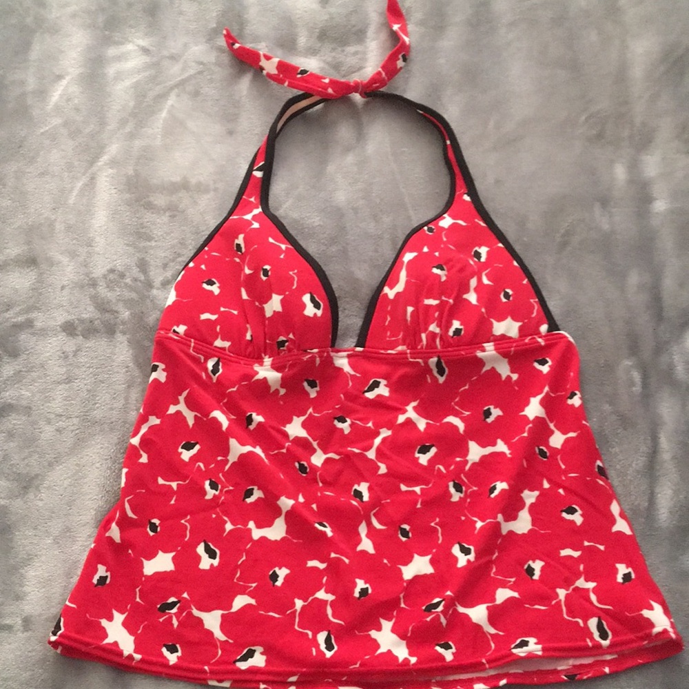Victoria's Secret Red Fitted Halter Tank Top NWOT